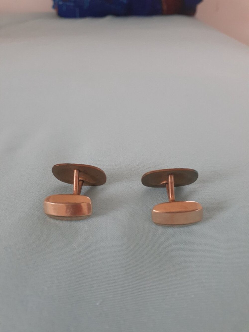 GR Men's Cufflinks Gold color - Picture 4 of 6